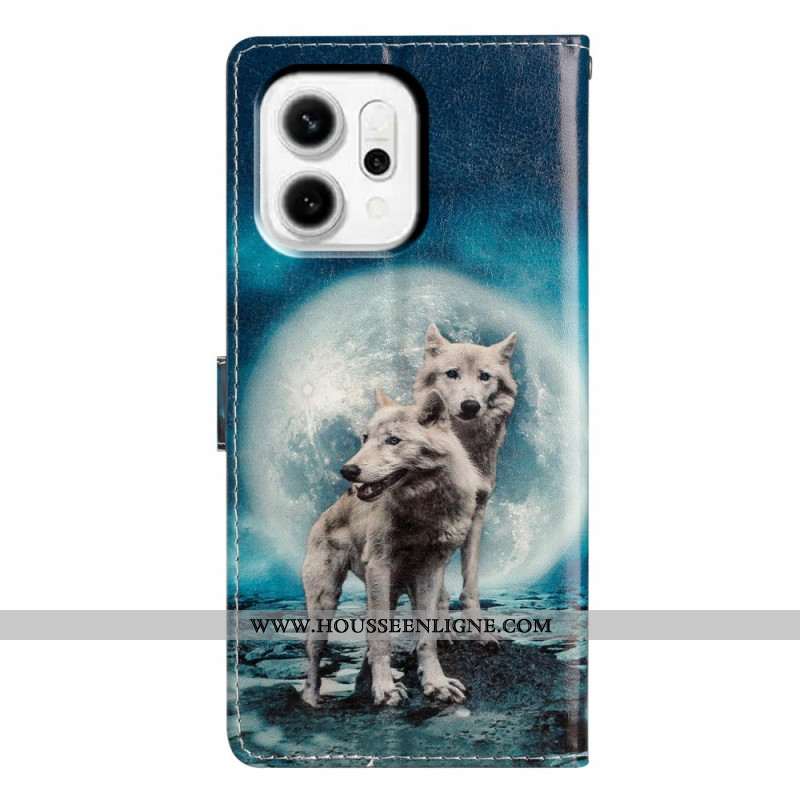 Housse Oppo Reno14 Pro 5G Deux Loups