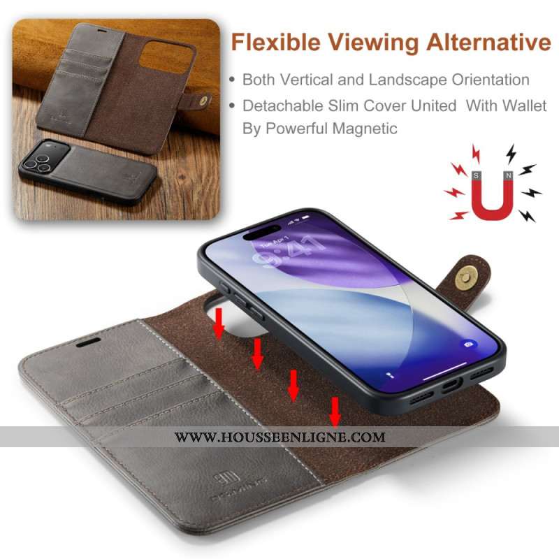 Housse Phone 17 Pro Max Coque Détachable DG.MING