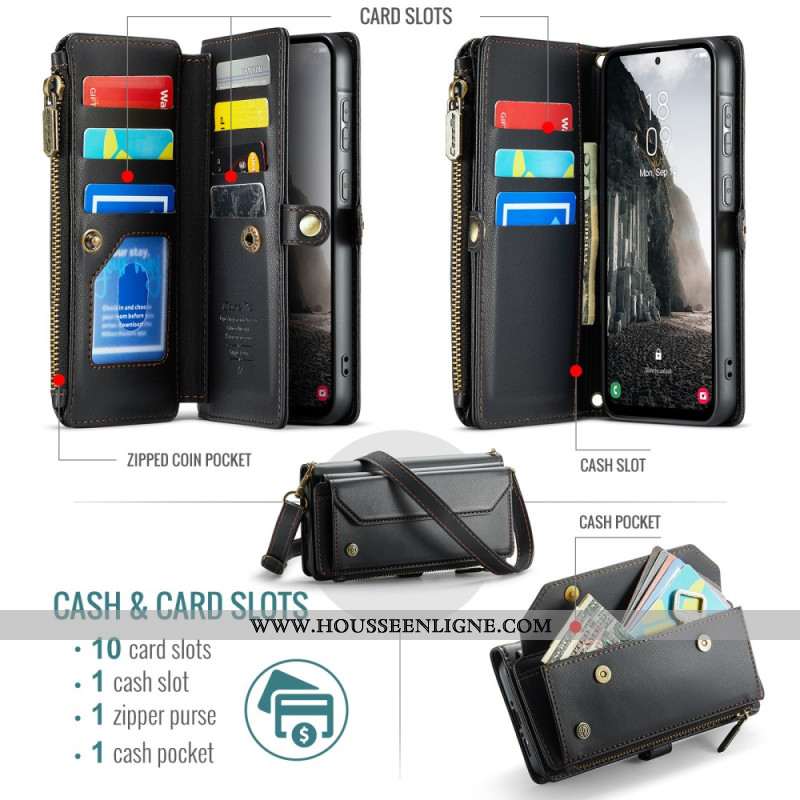 Housse Samsung Galaxy A17 4G / 5G 10 Porte-Cartes CASEME