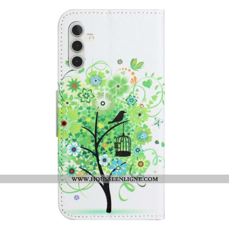 Housse Samsung Galaxy A17 4G / 5G / A26 5G Arbre Vert