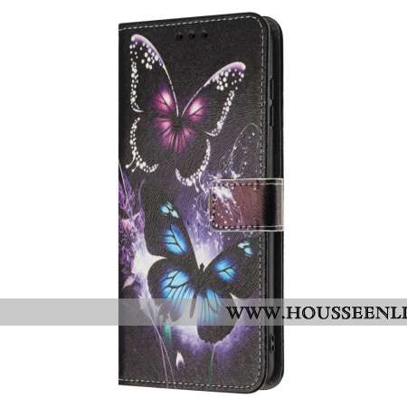 Housse Samsung Galaxy A17 4G / 5G / A26 5G Deux Papillons