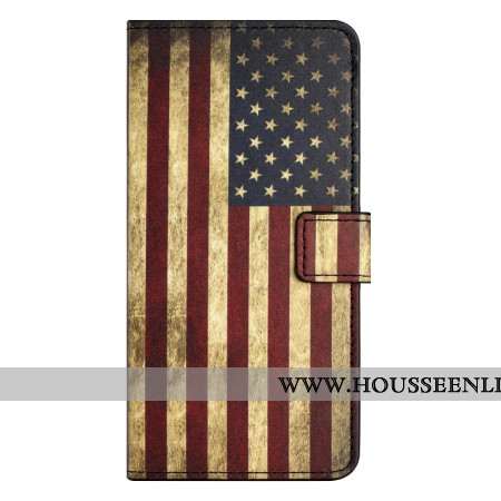 Housse Samsung Galaxy A17 4G / 5G / A26 5G Drapeau Américain Vintage