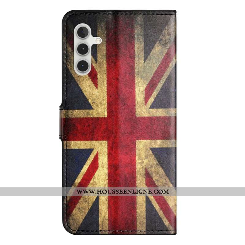 Housse Samsung Galaxy A17 4G / 5G / A26 5G Drapeau Américain Vintage