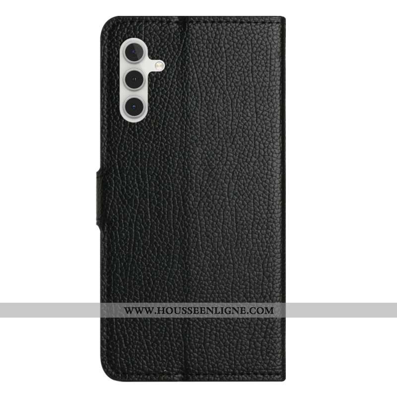 Housse Samsung Galaxy A17 / 4G / 5G / A26 5G Effet Cuir Texture Litchi