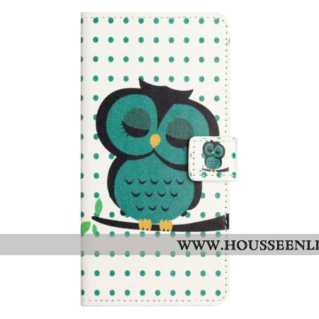 Housse Samsung Galaxy A17 4G / 5G / A26 5G Hibou Endormi