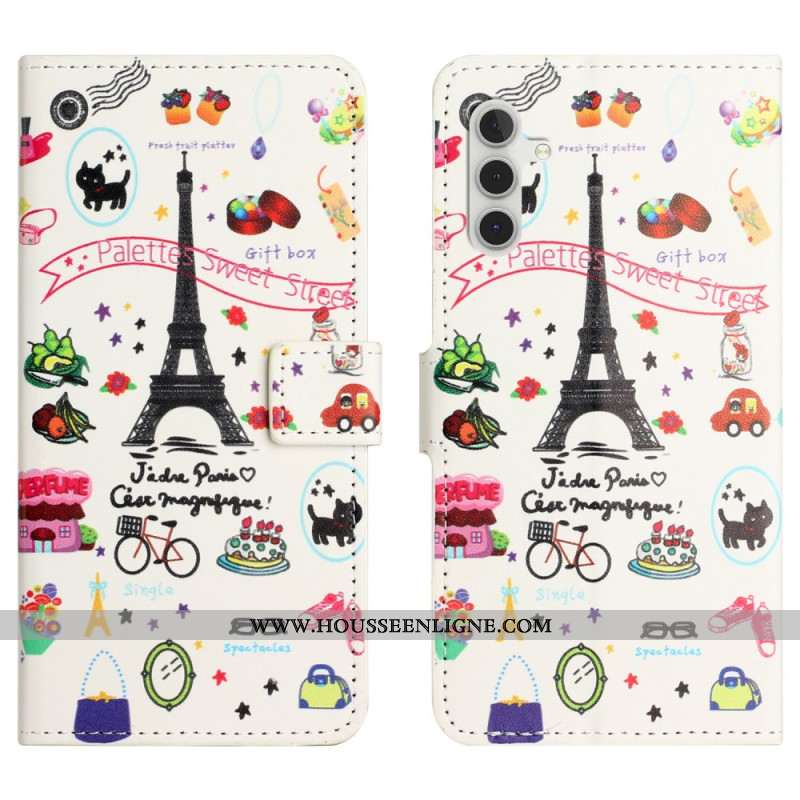 Housse Samsung Galaxy A17 4G / 5G / A26 5G I Love Paris