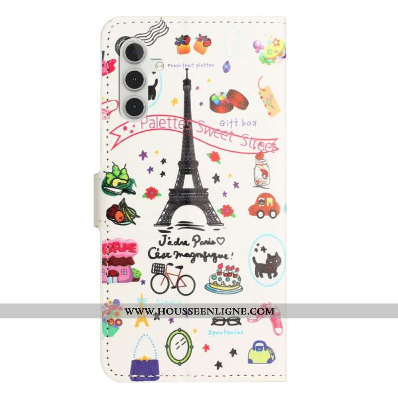 Housse Samsung Galaxy A17 4G / 5G / A26 5G I Love Paris