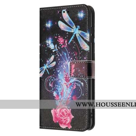 Housse Samsung Galaxy A17 4G / 5G / A26 5G Libellules Colorés