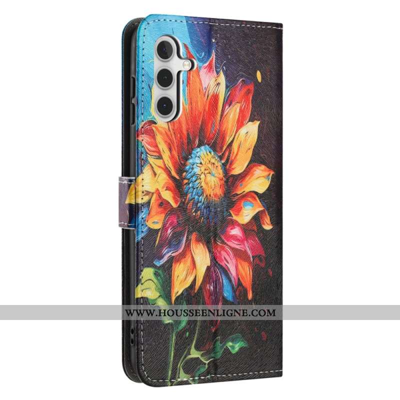 Housse Samsung Galaxy A17 4G / 5G / A26 5G Motif Tournesol