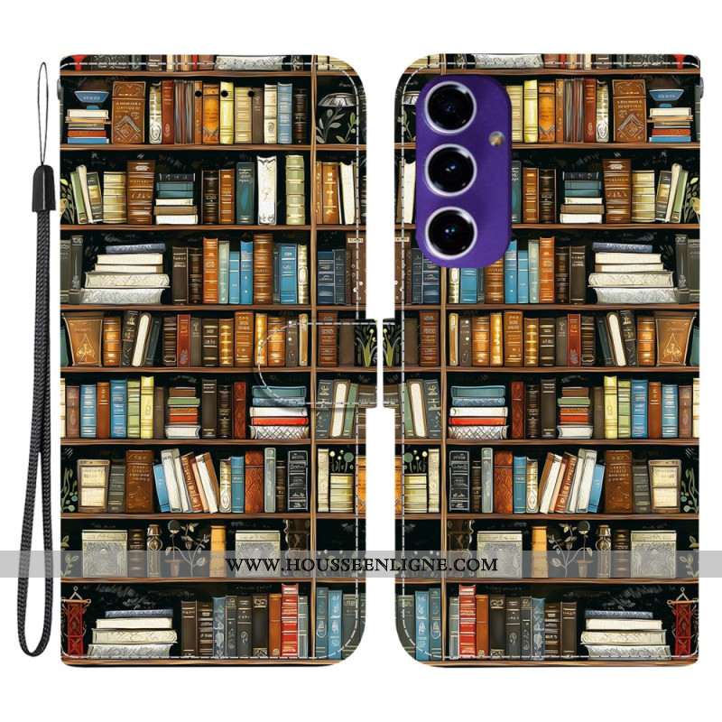 Housse Samsung Galaxy A17 4G / 5G Bibliothèque