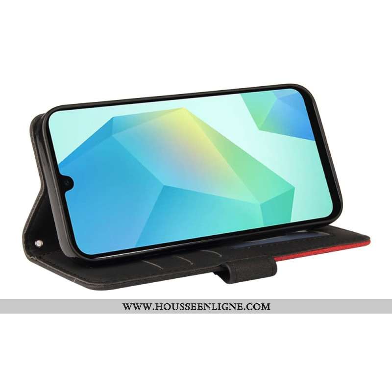 Housse Samsung Galaxy A17 4G / 5G Bicolore Ondulation