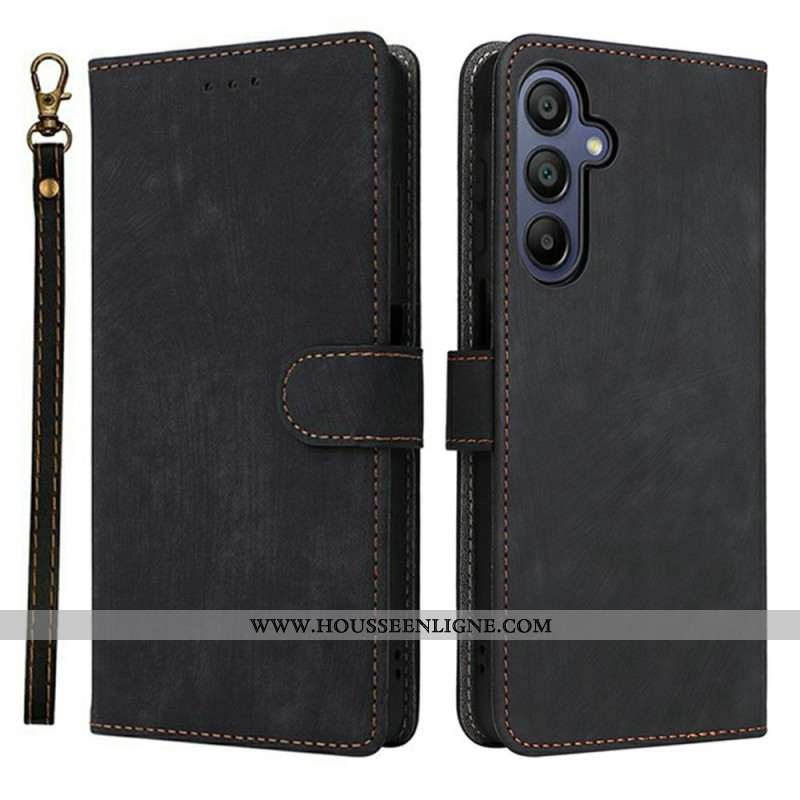 Housse Samsung Galaxy A17 4G / 5G Blocage RFID Effet Daim