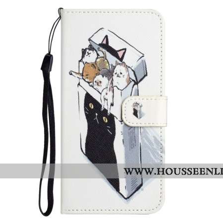 Housse Samsung Galaxy A17 4G / 5G Boîte de Chats