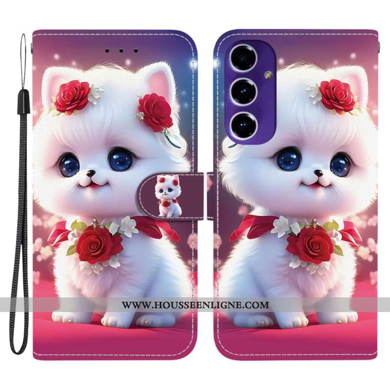 Housse Samsung Galaxy A17 4G / 5G Chat aux Roses