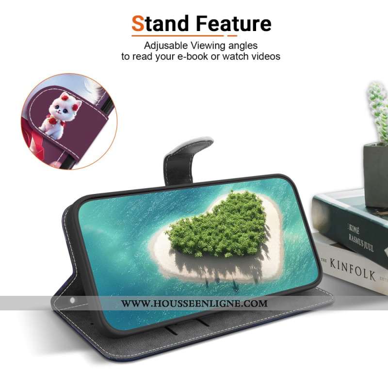 Housse Samsung Galaxy A17 4G / 5G Chat aux Roses