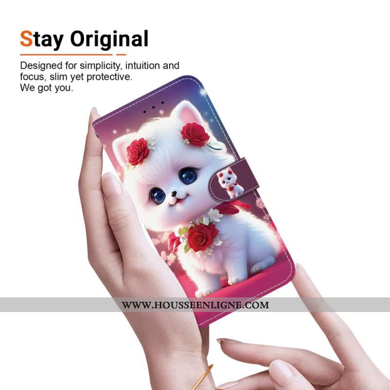 Housse Samsung Galaxy A17 4G / 5G Chat aux Roses