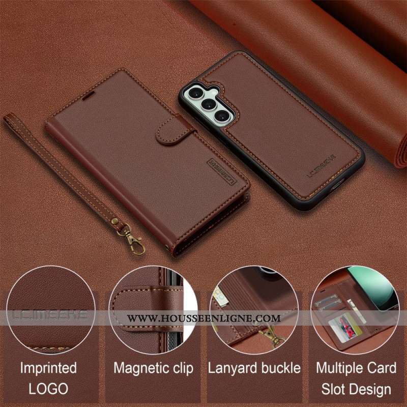 Housse Samsung Galaxy A17 4G / 5G Coque Détachable LC.IMEEKE