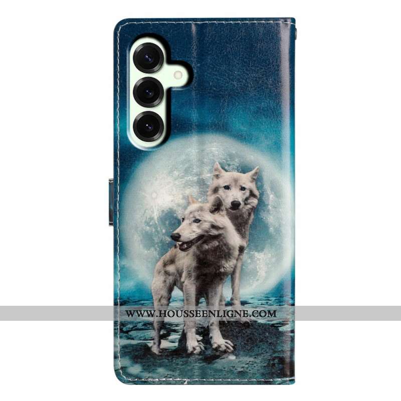 Housse Samsung Galaxy A17 4G / 5G Couple de Loups