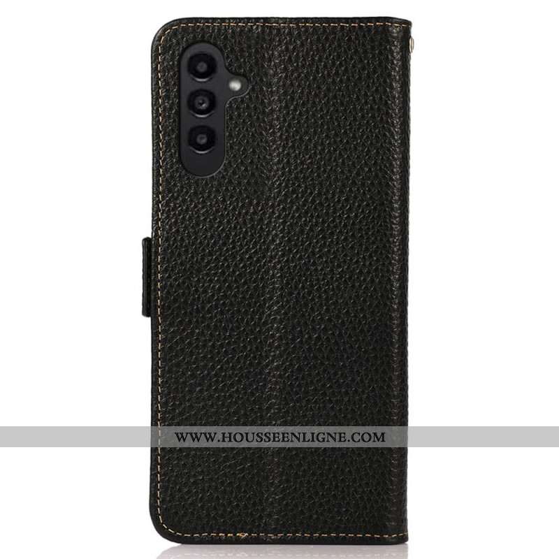 Housse Samsung Galaxy A17 4G / 5G Cuir KHAZNEH
