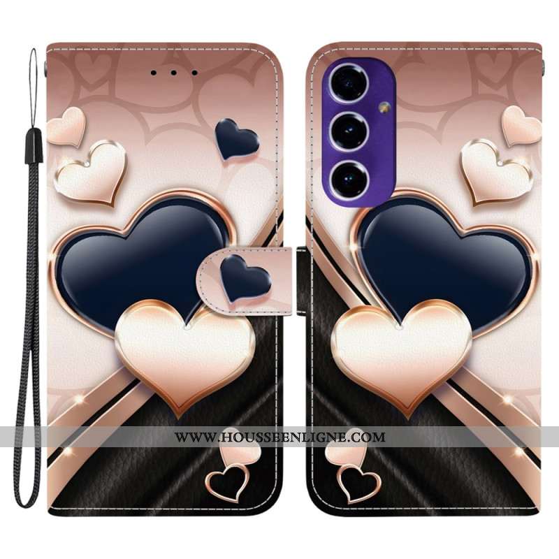 Housse Samsung Galaxy A17 4G / 5G Deux Coeurs