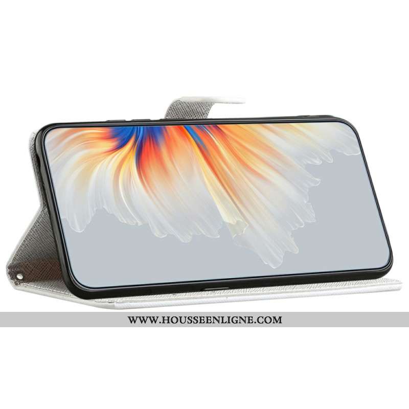 Housse Samsung Galaxy A17 4G / 5G Fleurs Bleues