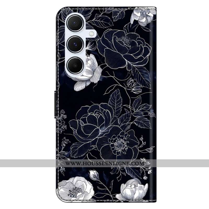 Housse Samsung Galaxy A17 4G / 5G Fleurs Vintage
