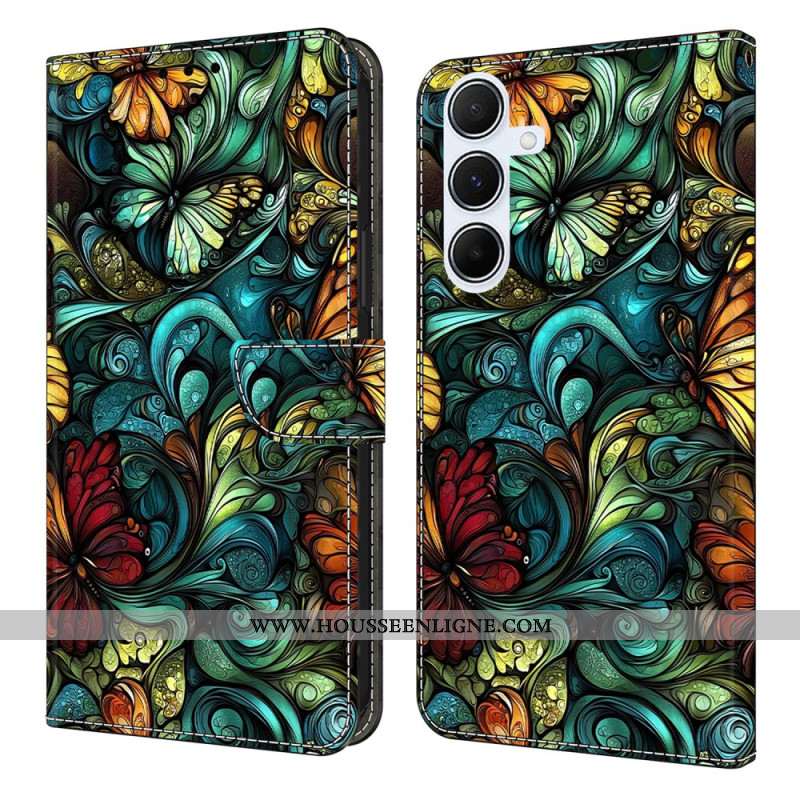 Housse Samsung Galaxy A17 4G / 5G Fleurs et Plantes Aquarelles