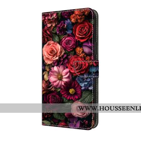 Housse Samsung Galaxy A17 4G / 5G Florale Rose