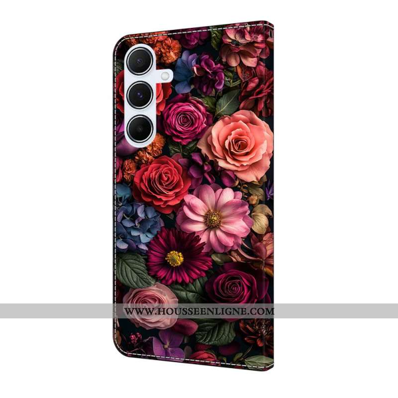 Housse Samsung Galaxy A17 4G / 5G Florale Rose