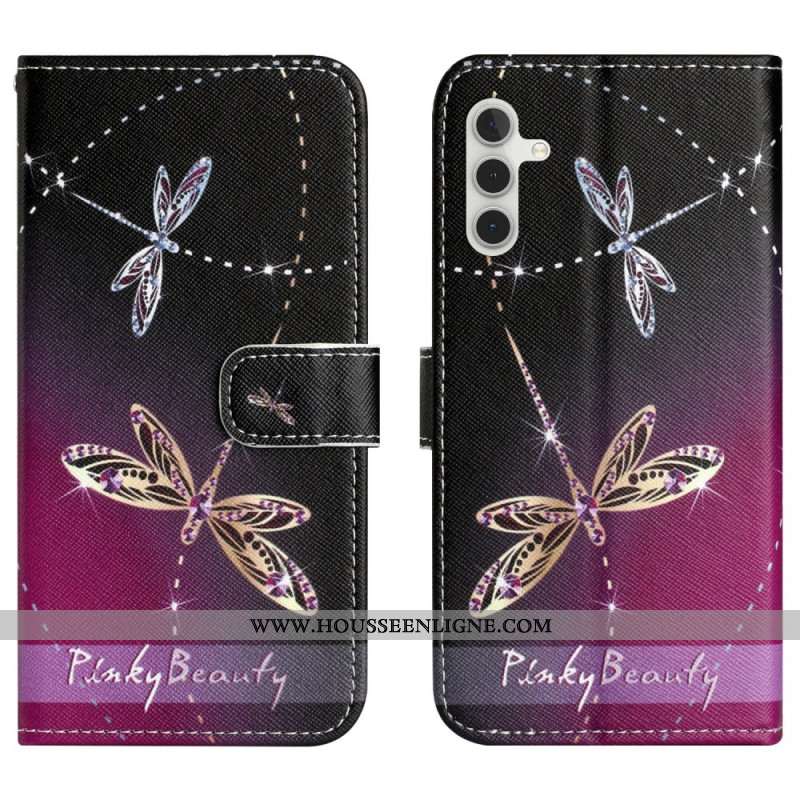 Housse Samsung Galaxy A17 4G / 5G Libellules