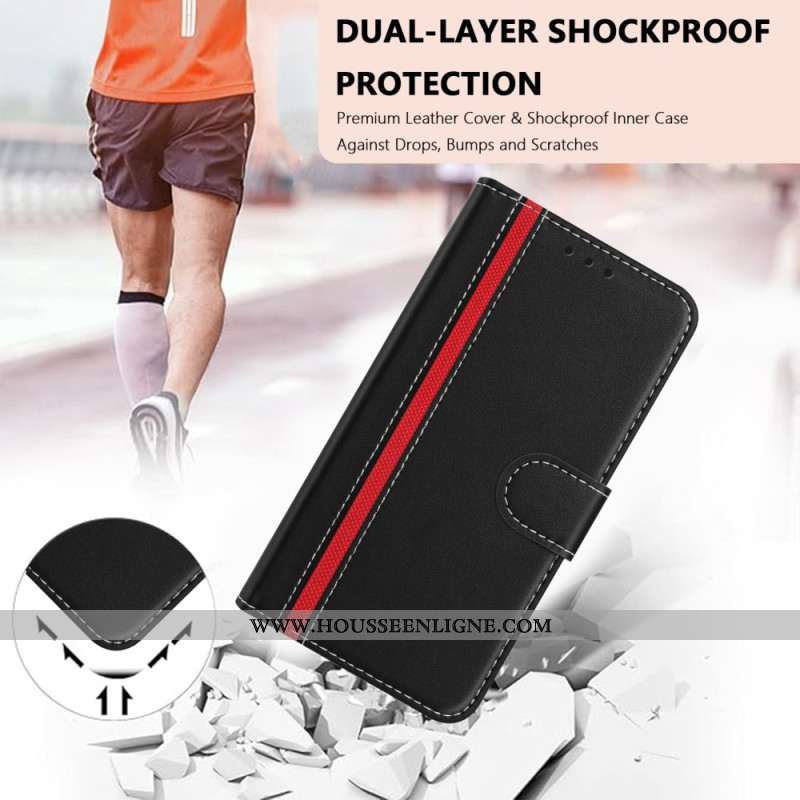 Housse Samsung Galaxy A17 4G / 5G Liseré Coloré