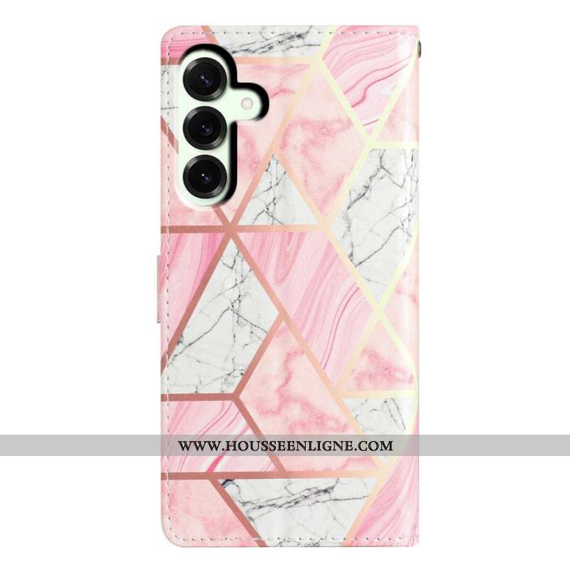 Housse Samsung Galaxy A17 4G / 5G Marbre Rose