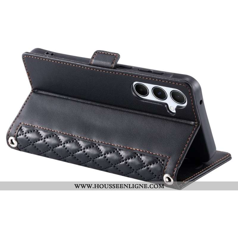 Housse Samsung Galaxy A17 4G / 5G Matelassée Vintage