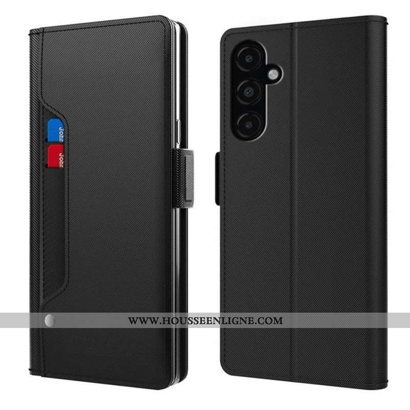 Housse Samsung Galaxy A17 4G / 5G Miroir et Porte-Cartes