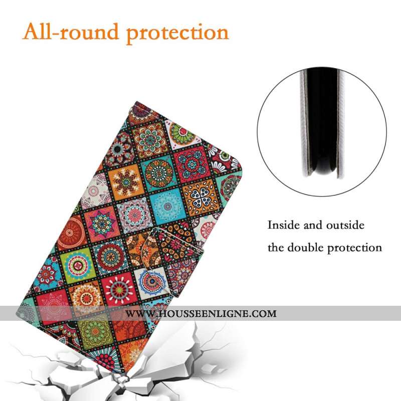 Housse Samsung Galaxy A17 4G / 5G Motif Ethnique