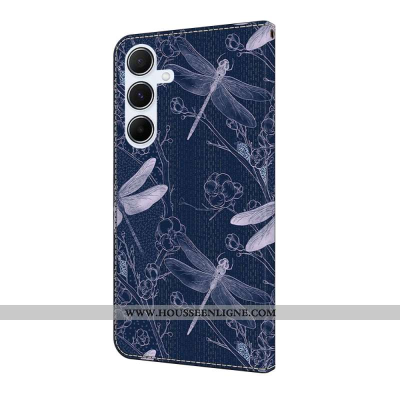Housse Samsung Galaxy A17 4G / 5G Motif Libellules