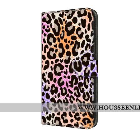 Housse Samsung Galaxy A17 4G / 5G Motif Léopard Coloré