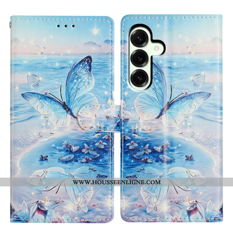 Housse Samsung Galaxy A17 4G / 5G Papillon Océanique