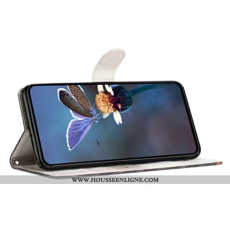 Housse Samsung Galaxy A17 4G / 5G Papillon Océanique