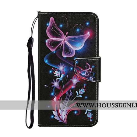 Housse Samsung Galaxy A17 4G / 5G Papillons Lumineux