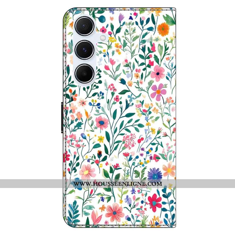 Housse Samsung Galaxy A17 4G / 5G Parterre de Fleurs