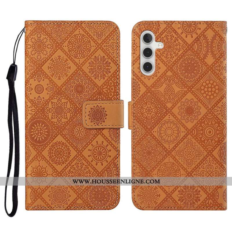 Housse Samsung Galaxy A17 4G / 5G Patchwork