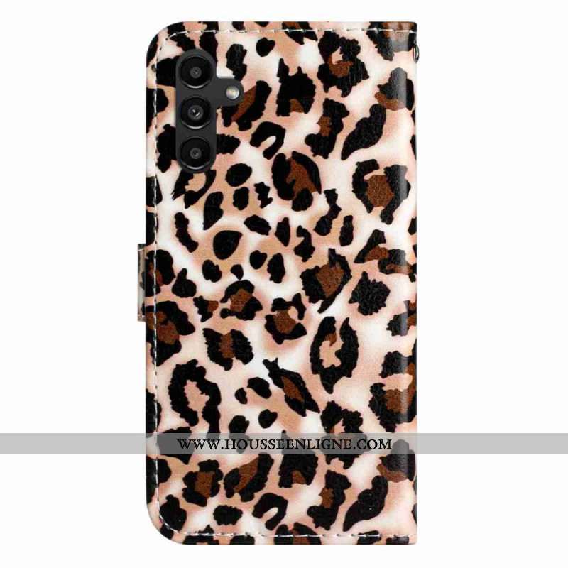 Housse Samsung Galaxy A17 4G / 5G Peau Léopard