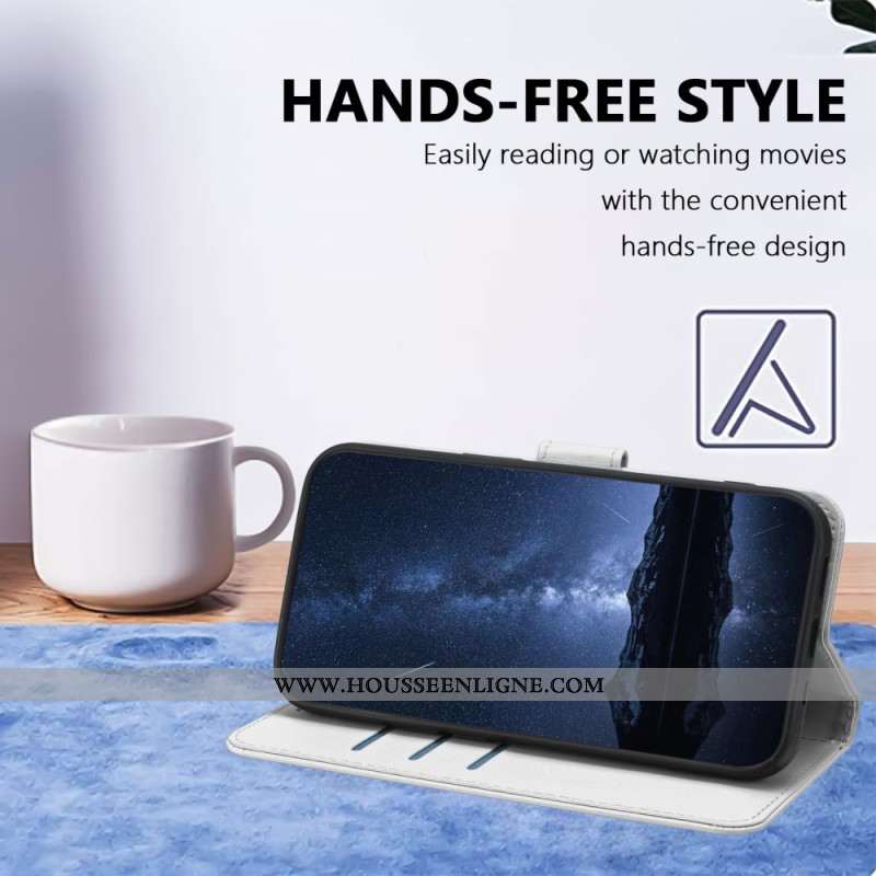 Housse Samsung Galaxy A17 4G / 5G Portefeuille Couture