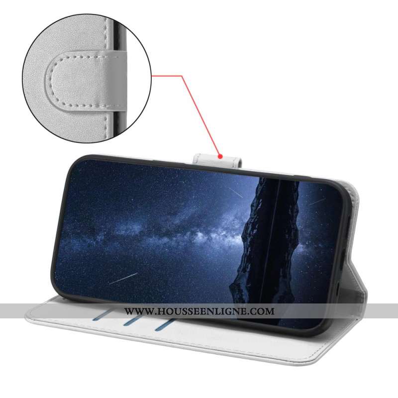 Housse Samsung Galaxy A17 4G / 5G Portefeuille Couture