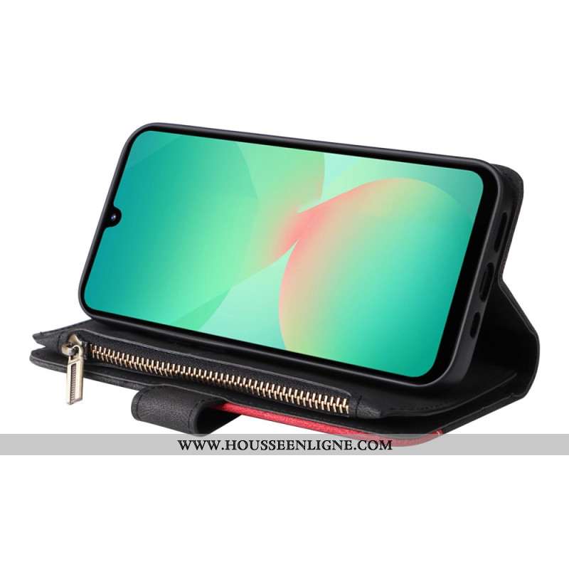 Housse Samsung Galaxy A17 4G / 5G Portefeuille Ondulation