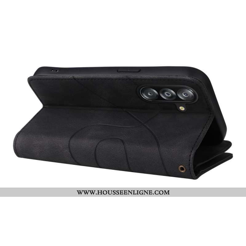 Housse Samsung Galaxy A17 4G / 5G Portefeuille Ondulation