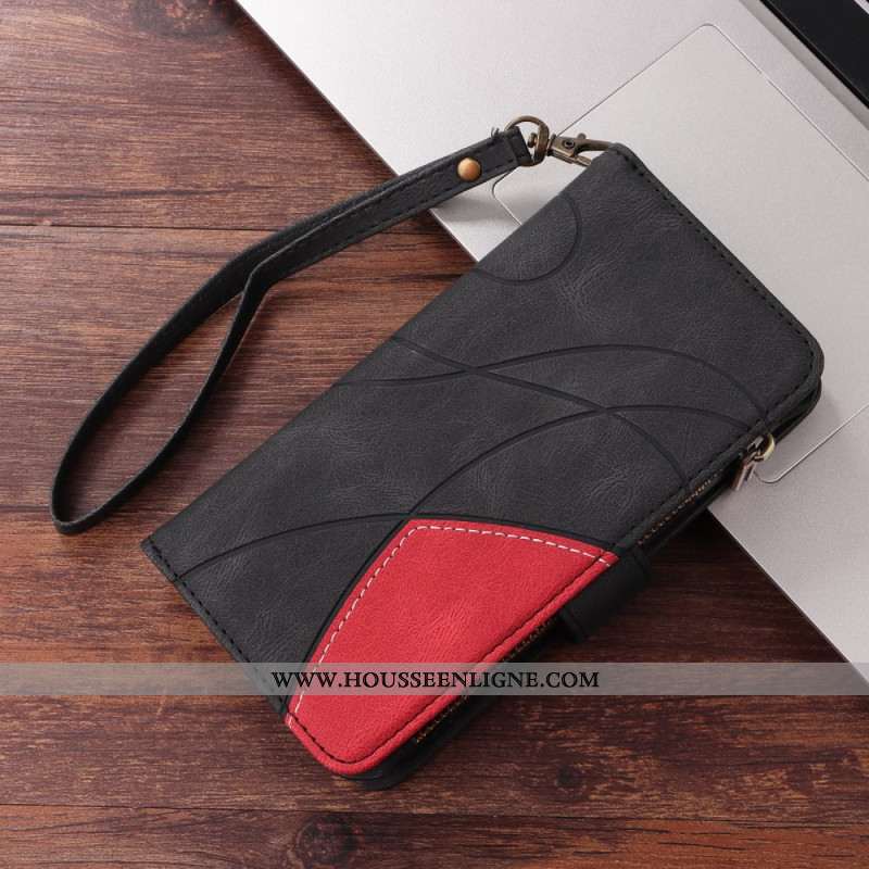 Housse Samsung Galaxy A17 4G / 5G Portefeuille Ondulation