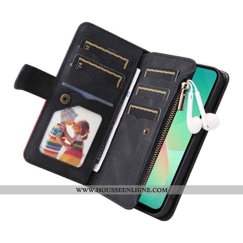 Housse Samsung Galaxy A17 4G / 5G Portefeuille Ondulation