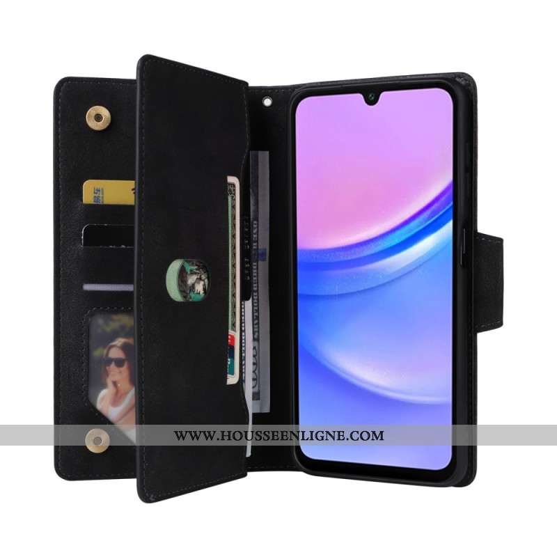 Housse Samsung Galaxy A17 4G / 5G Portefeuille Stylé